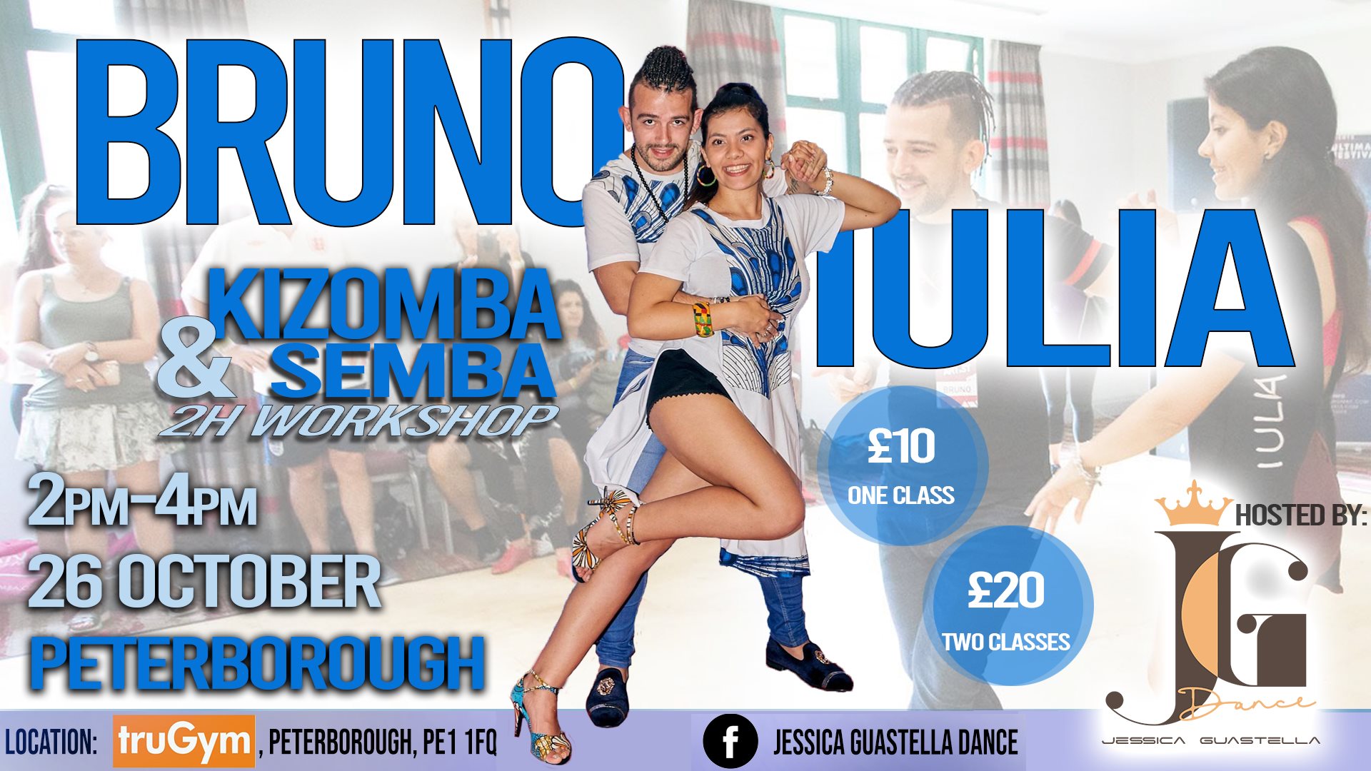 Peterborough Kizomba & Semba with Bruno & Iulia