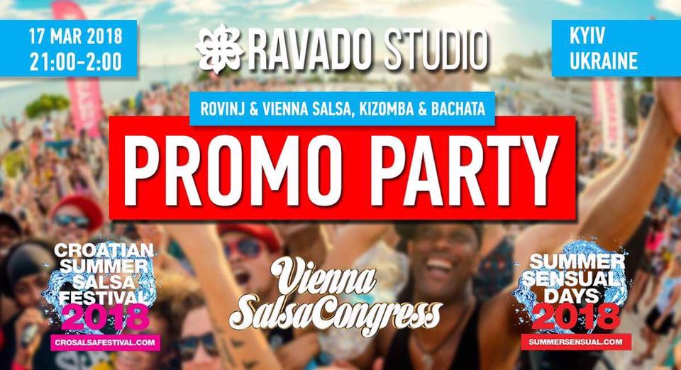 Kizomba•Bachata•Salsa Promo Party in Ravado Studio
