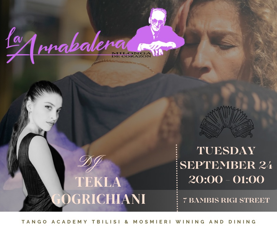 La Arrabalera Milonga DJ Tekla Gogrichiani