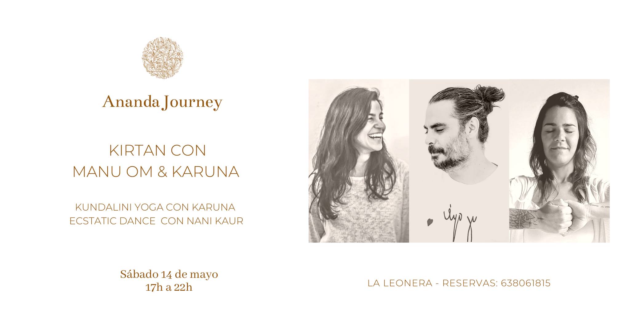 Kirtan Manu Om & Karuna + Kundalini Yoga & Ecstatic Dance