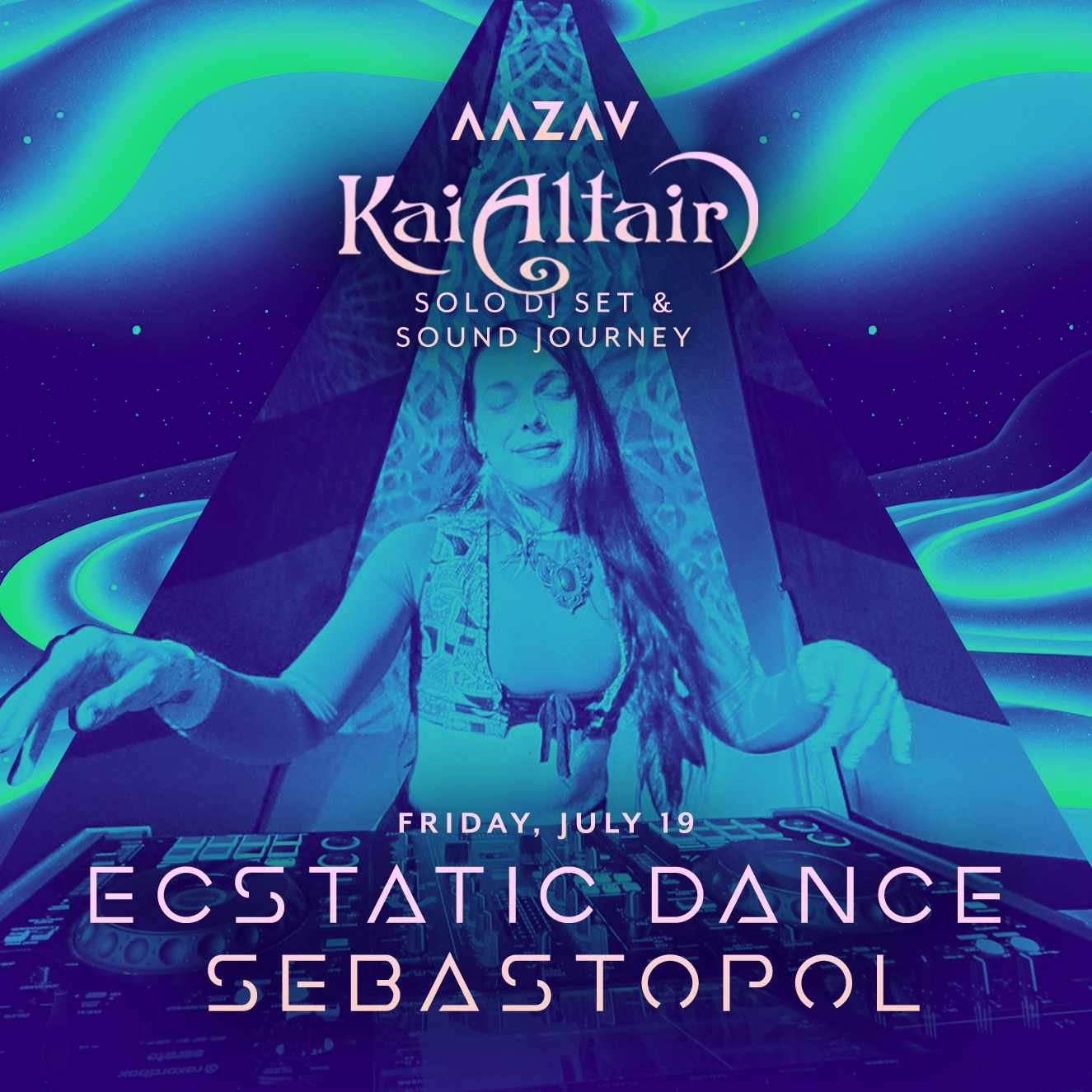TONIGHT - 3rd Friday Ecstatic Dance Sebastopol - Aazav