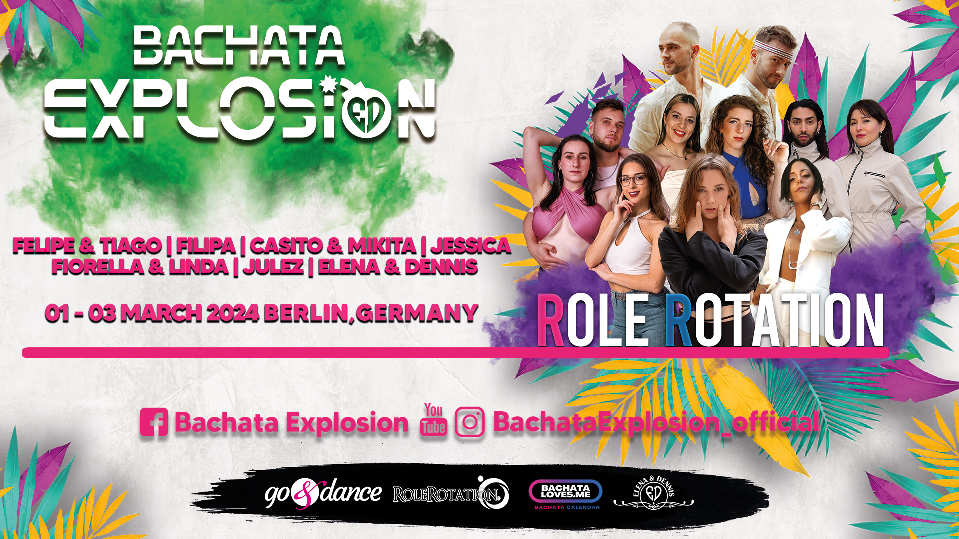 Bachata Explosion Role Rotation