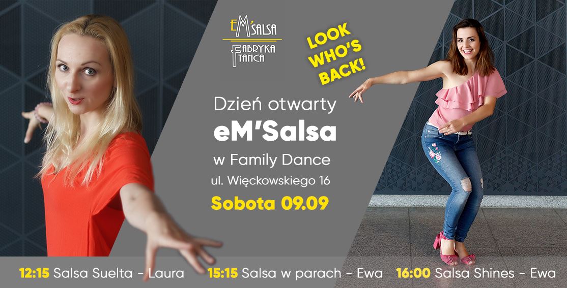 Dzień otwarty eM'Salsa w Family Dance