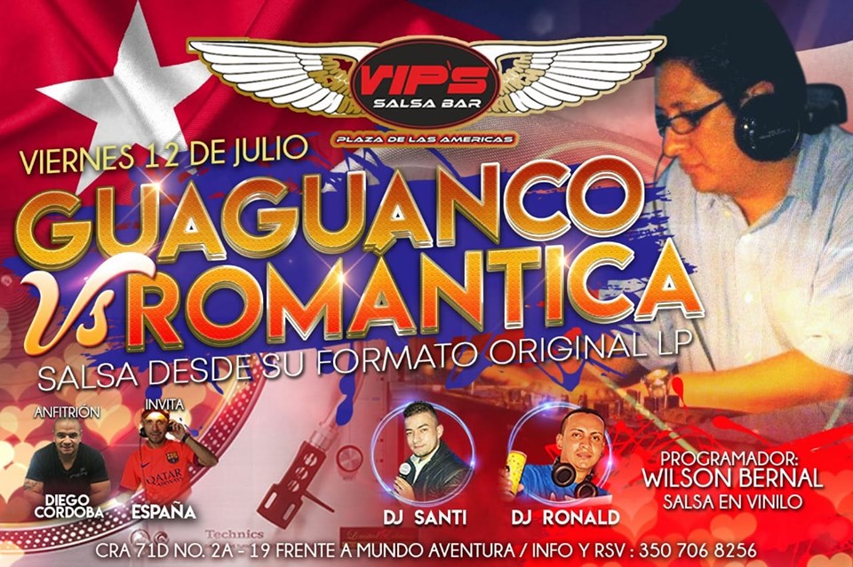 Guaguanco Vs Romántica En LP En Vips Plaza De Las Américas