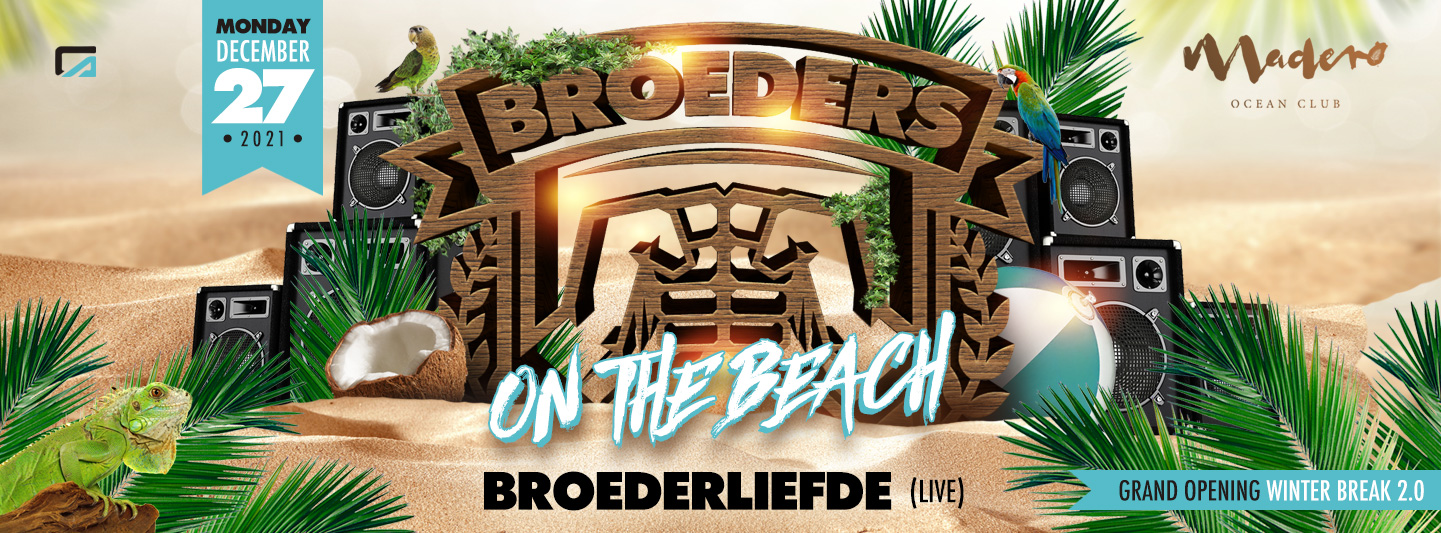 Broeders on the beach