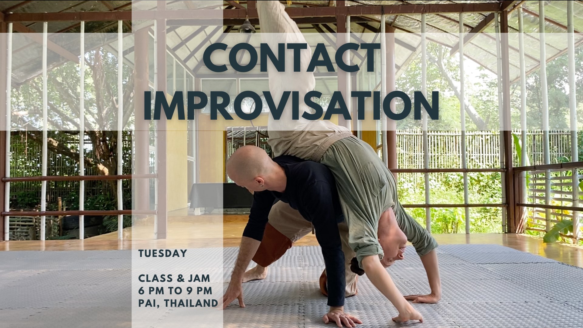 Contact Improvisation - Class & Jam - 22.10.24