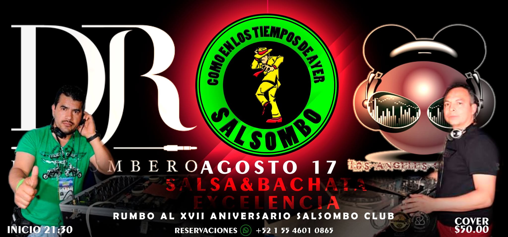 Noches de Salsa&Bachata Excelencia en Salsombo Club
