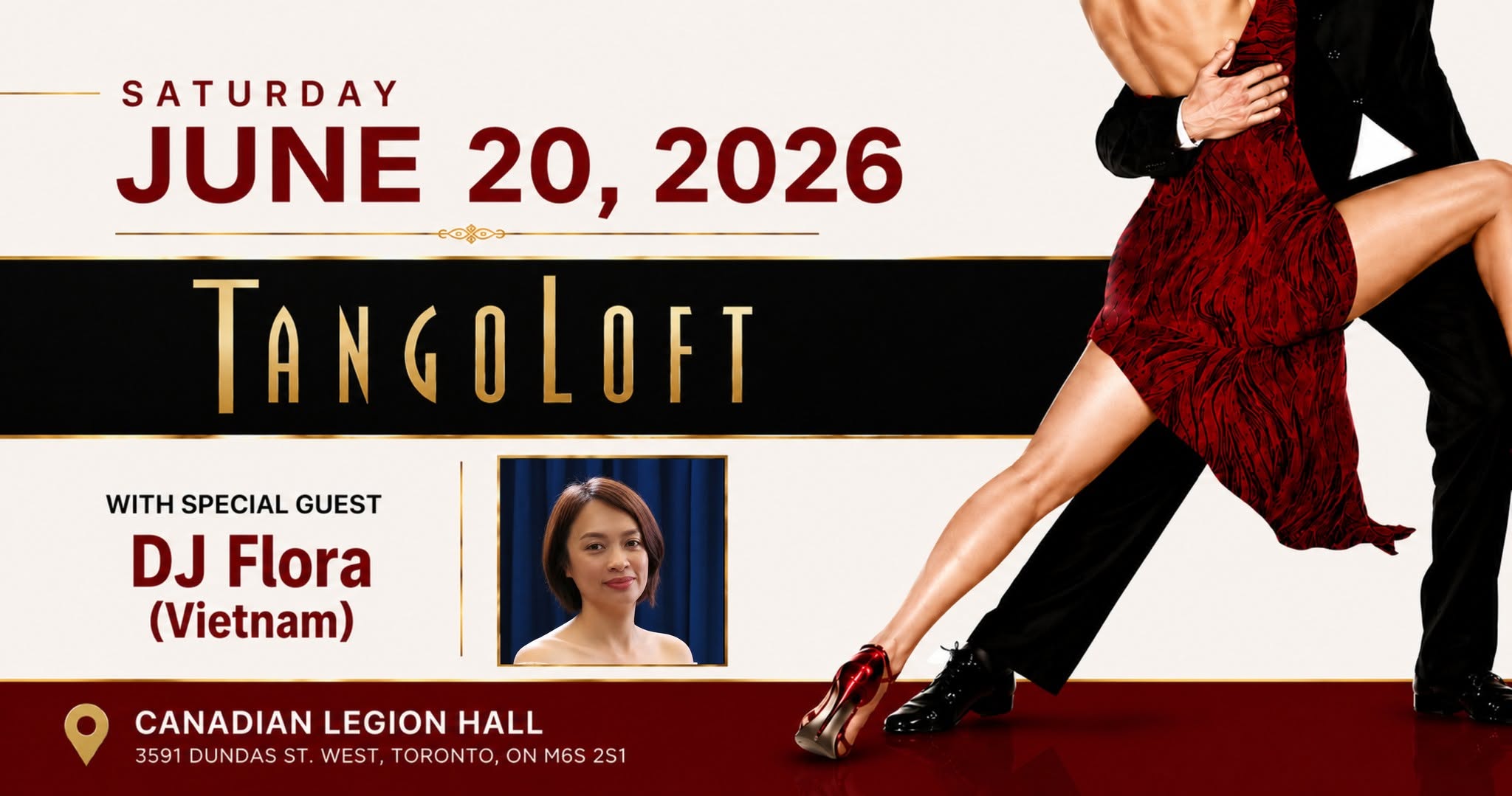 TangoLoft Milonga - Saturday June 20, 2026