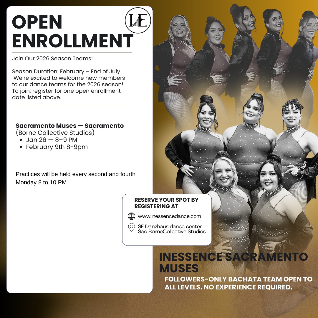 Inessence Sacramento Muses-Bachata Team