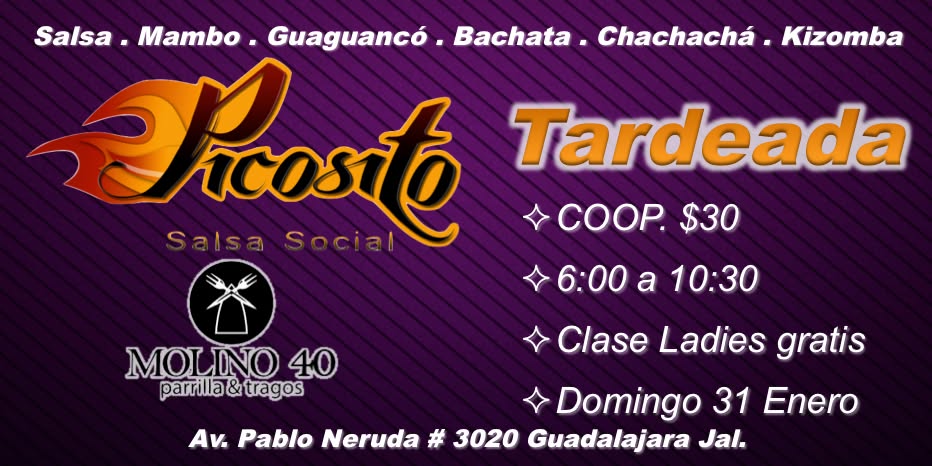 TARDEADA DOMINICAL PICOSOTO