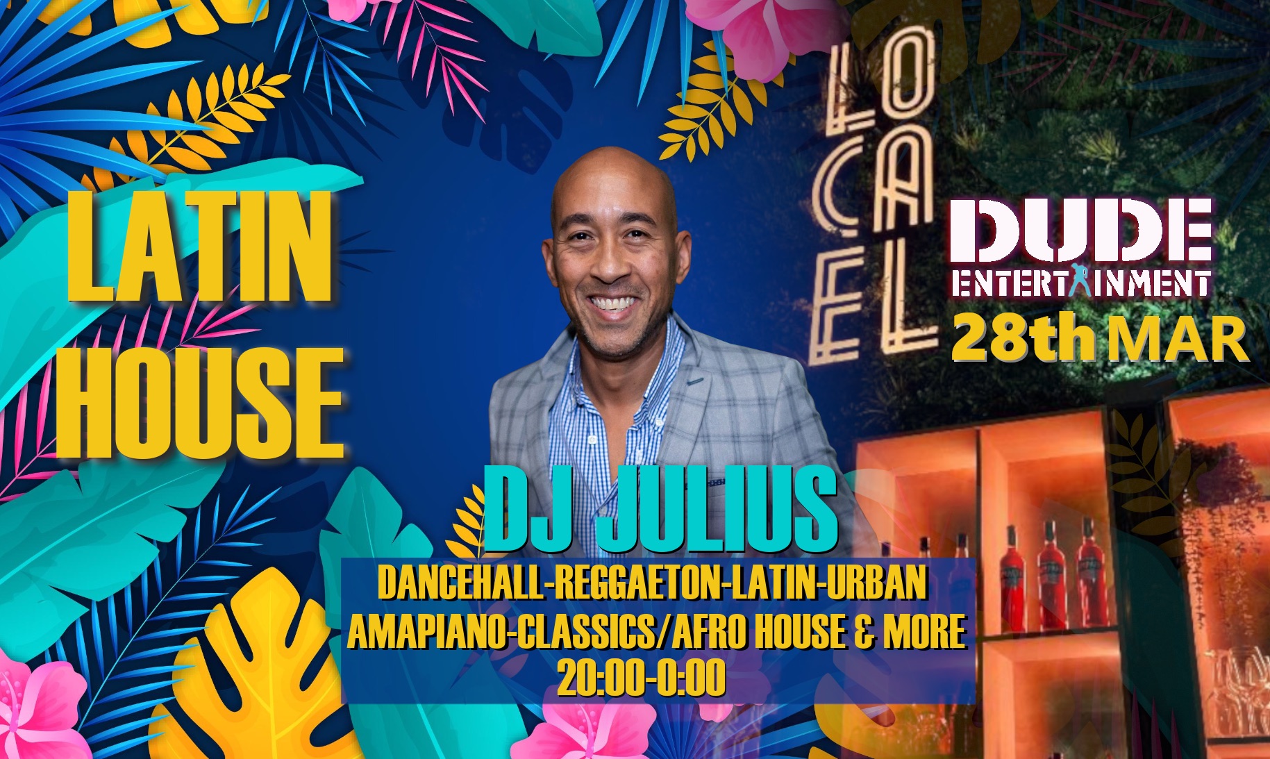 Latin House @The Haarlem Station (Locael Centraal) DJ Julius