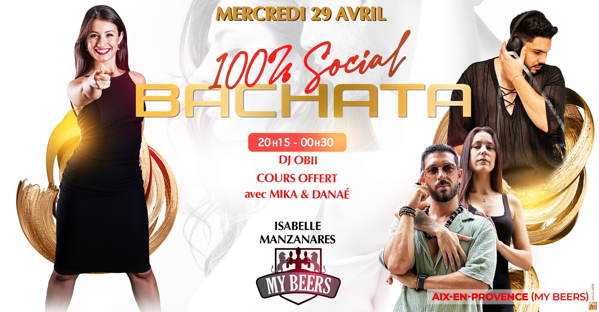 Soirée 100% BACHATA • Aix