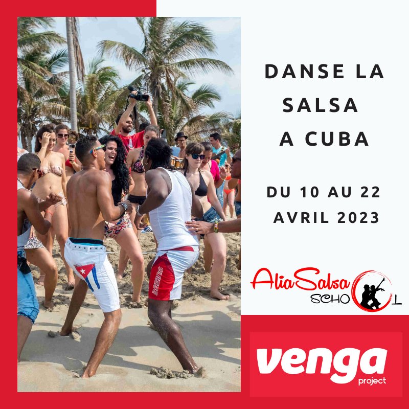 Voyage "Danse la salsa à Cuba" Du 10 au 22 avril 2023