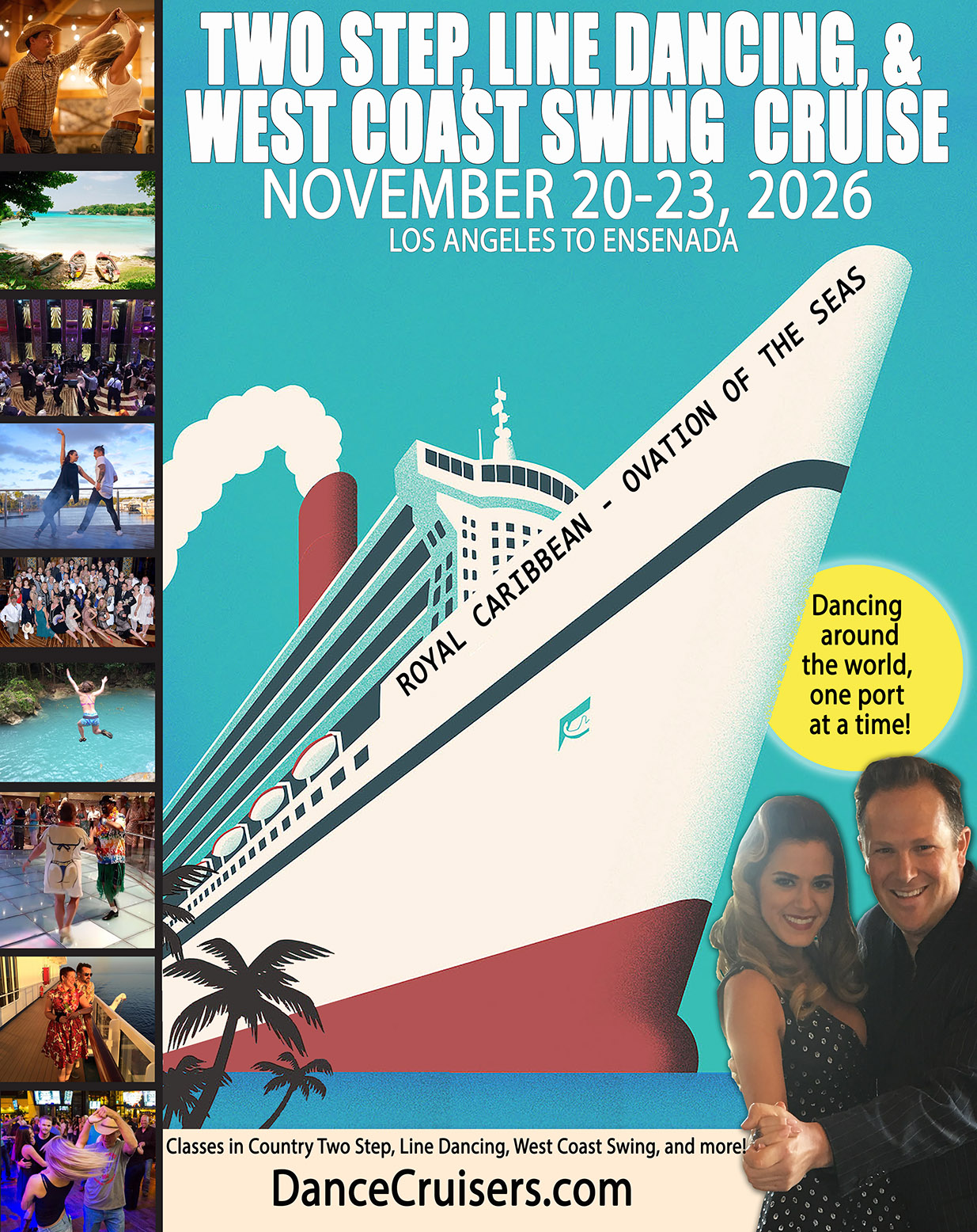 2026 Country Two Step, West Coast Swing, and Line Dance Cruise