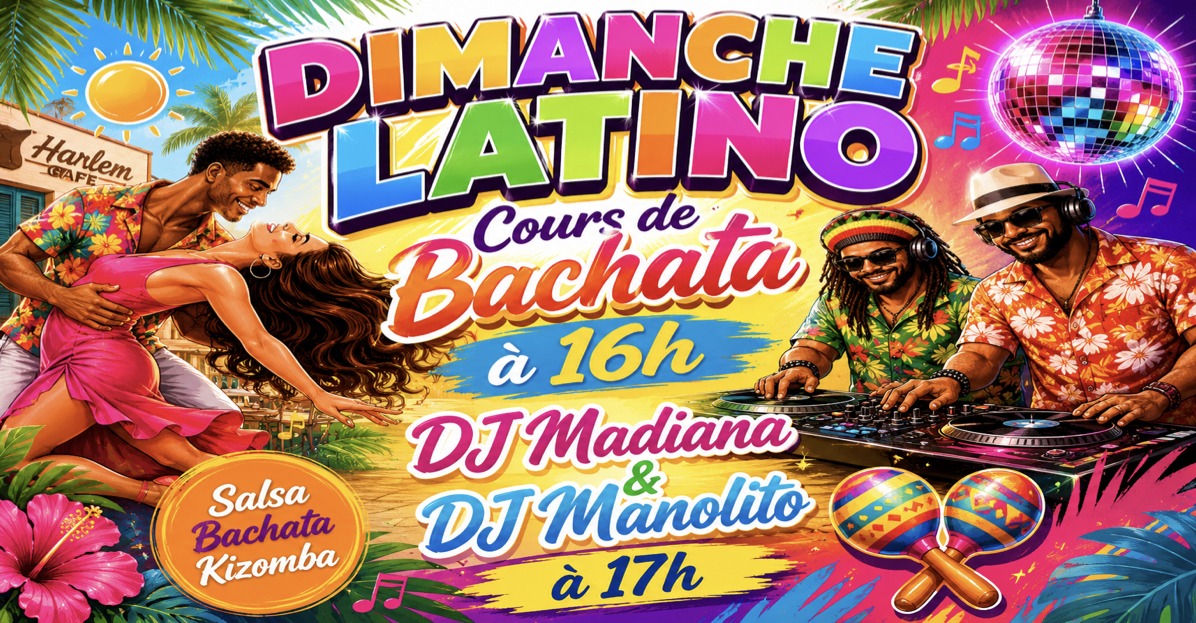 Dimanche LATINO au Harlem Café