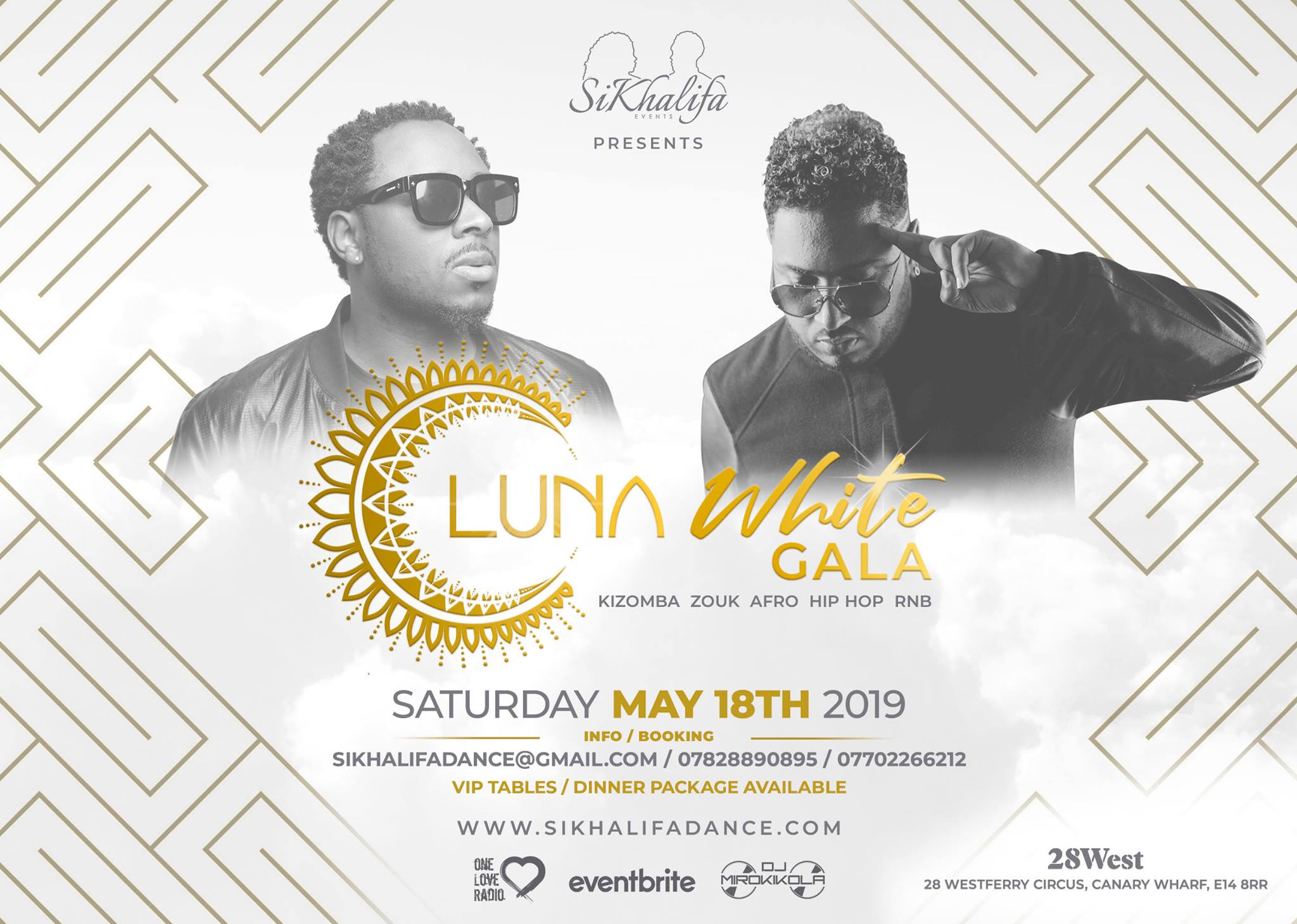 LUNA - Dj Pausas & Dj Miro Kikola Bday Bash - Sat 18 May
