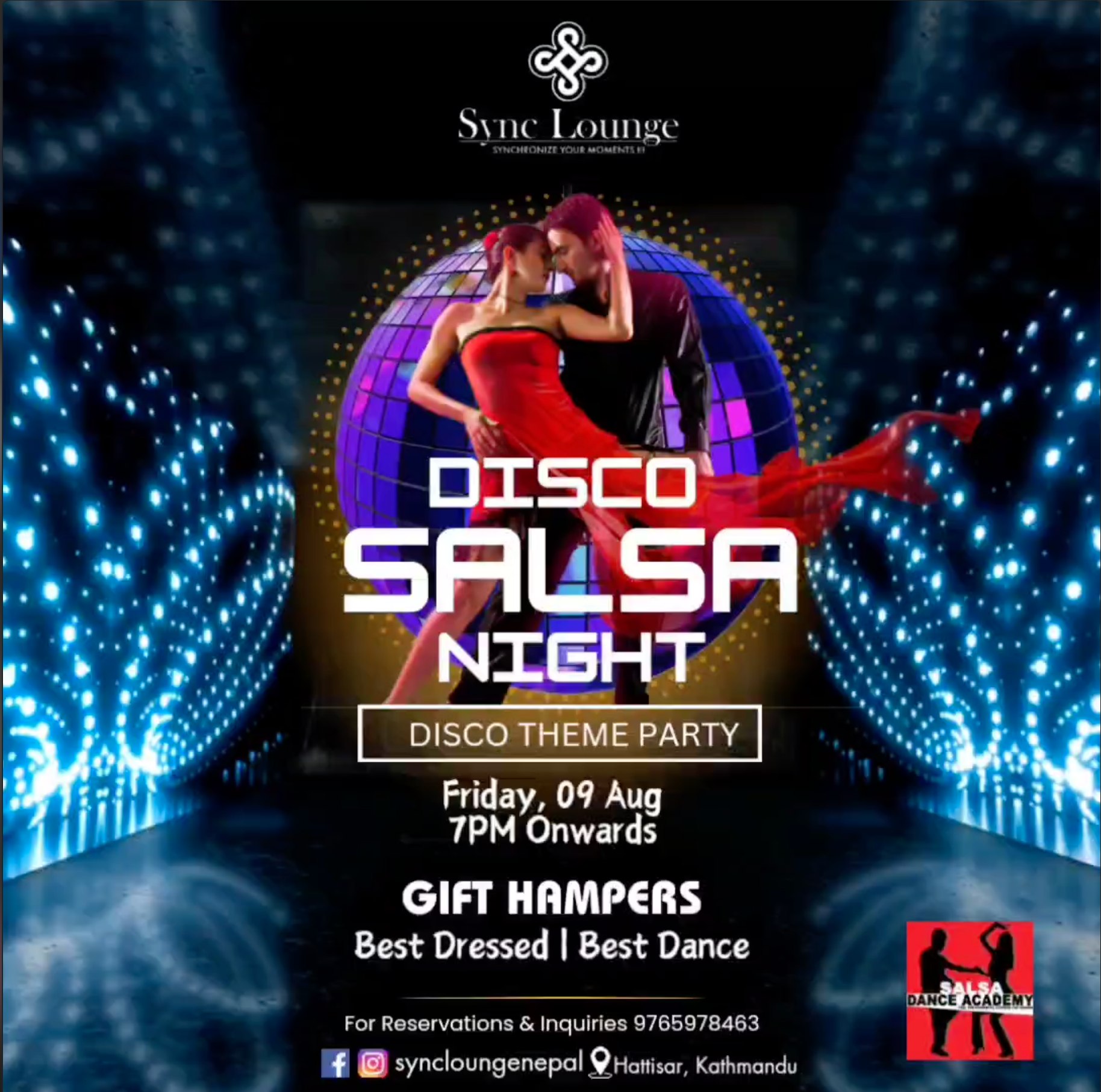 Disco Salsa Night - Theme Party