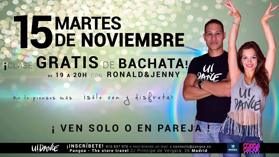 Clase Gratis De Bachata En Pangea!