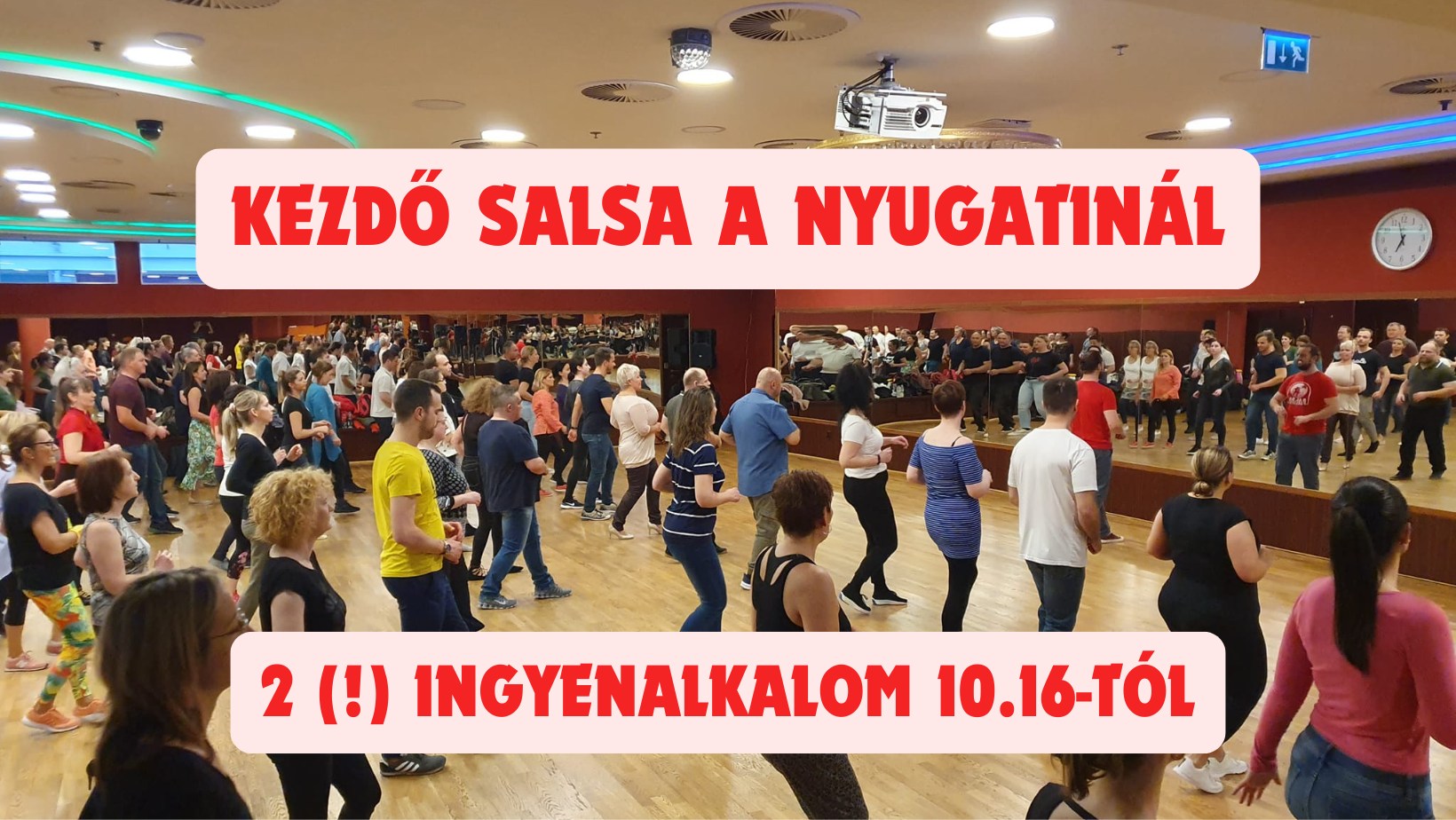 KEZDŐ SALSA TANFOLYAM (Első 2 óra ingyenes!) - NYUGATINÁL (Eiffel-tér)
