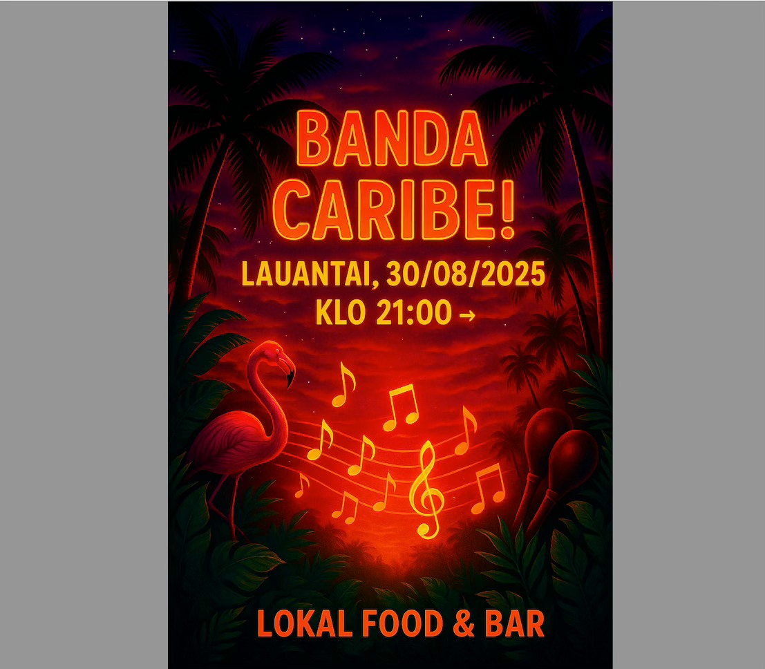 Banda Caribe Helsinki @ LOKAL FOOD & BAR
