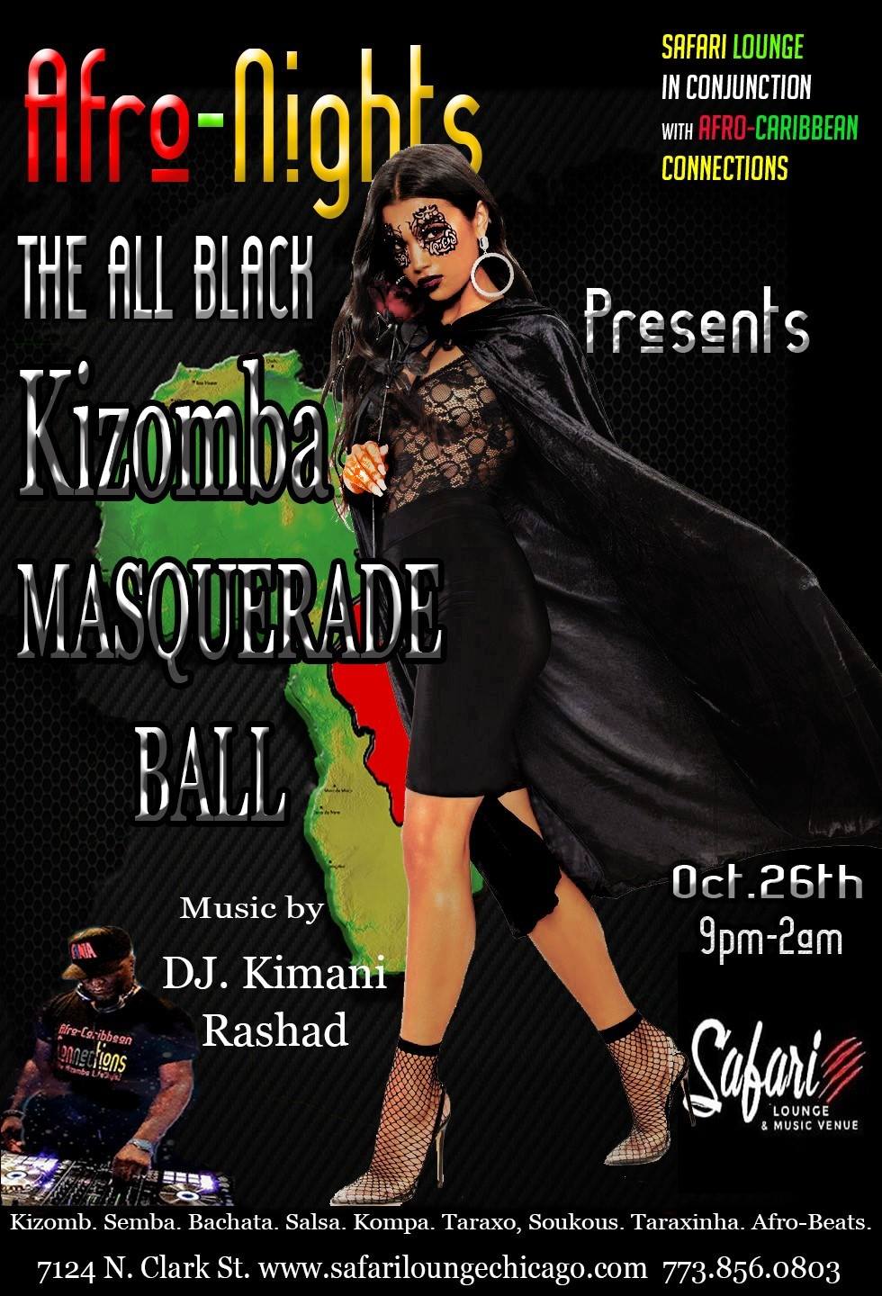 The All Black Kizomba Masquerade Ball 2018