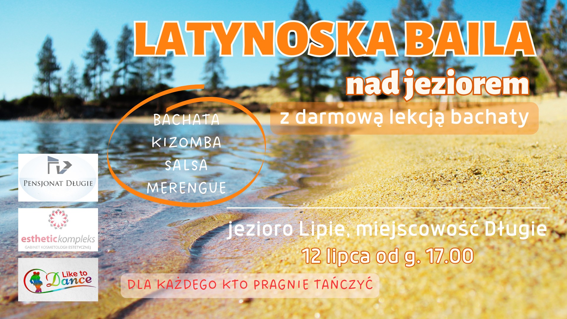 Latynoska BAILA nad jeziorem (z darmową lekcją bachaty)