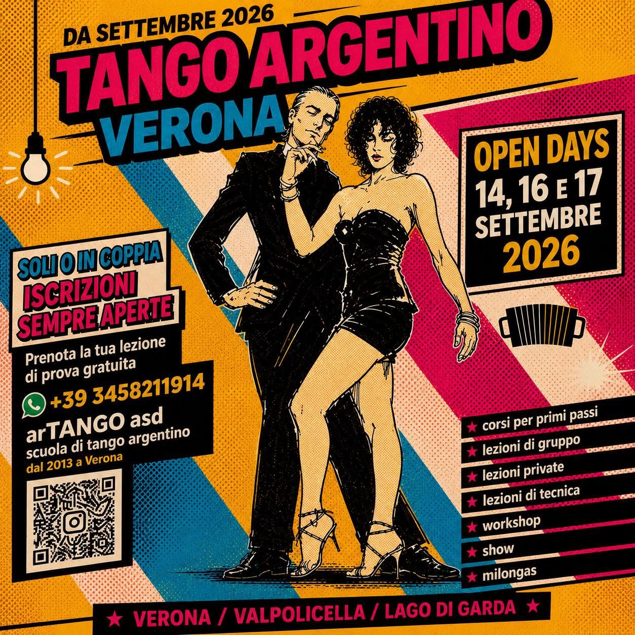TANGO ARGENTINO a Verona con ArTango & Malanotte
