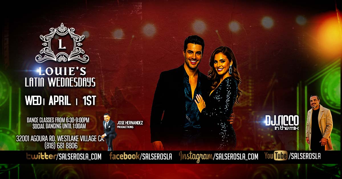 Dj.Ricco in the Mix, Salsa & Bachata Wednesday at Club Louie's