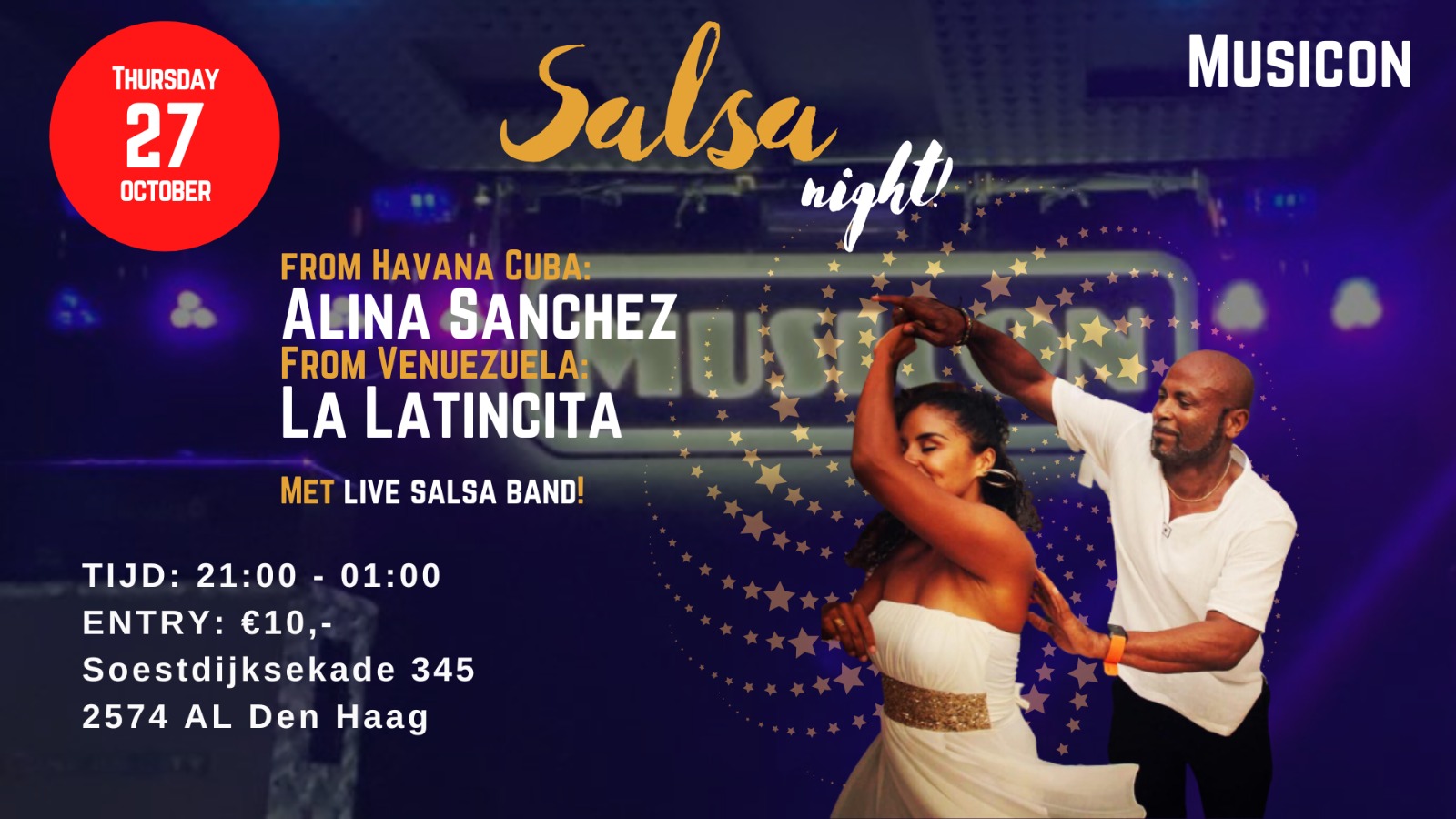 Salsa Night in Club Musicon