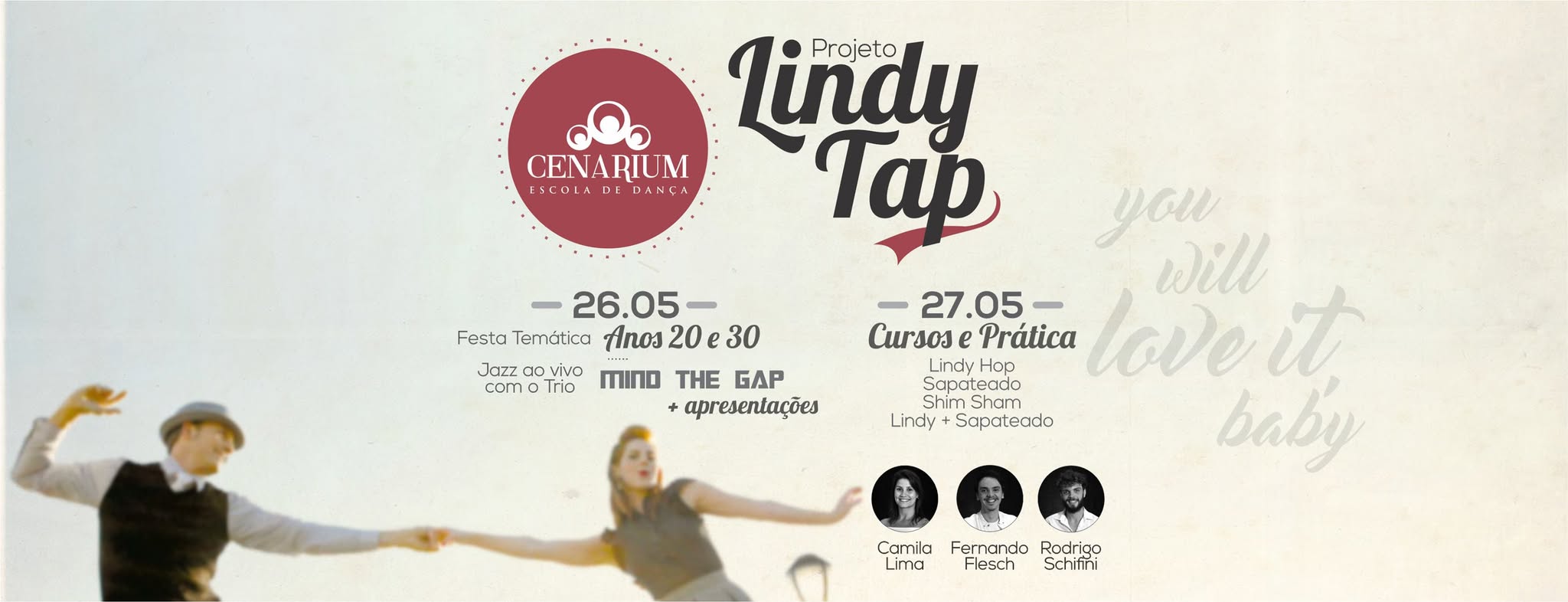 Projeto LINDY TAP • 26 e 27 de Maio