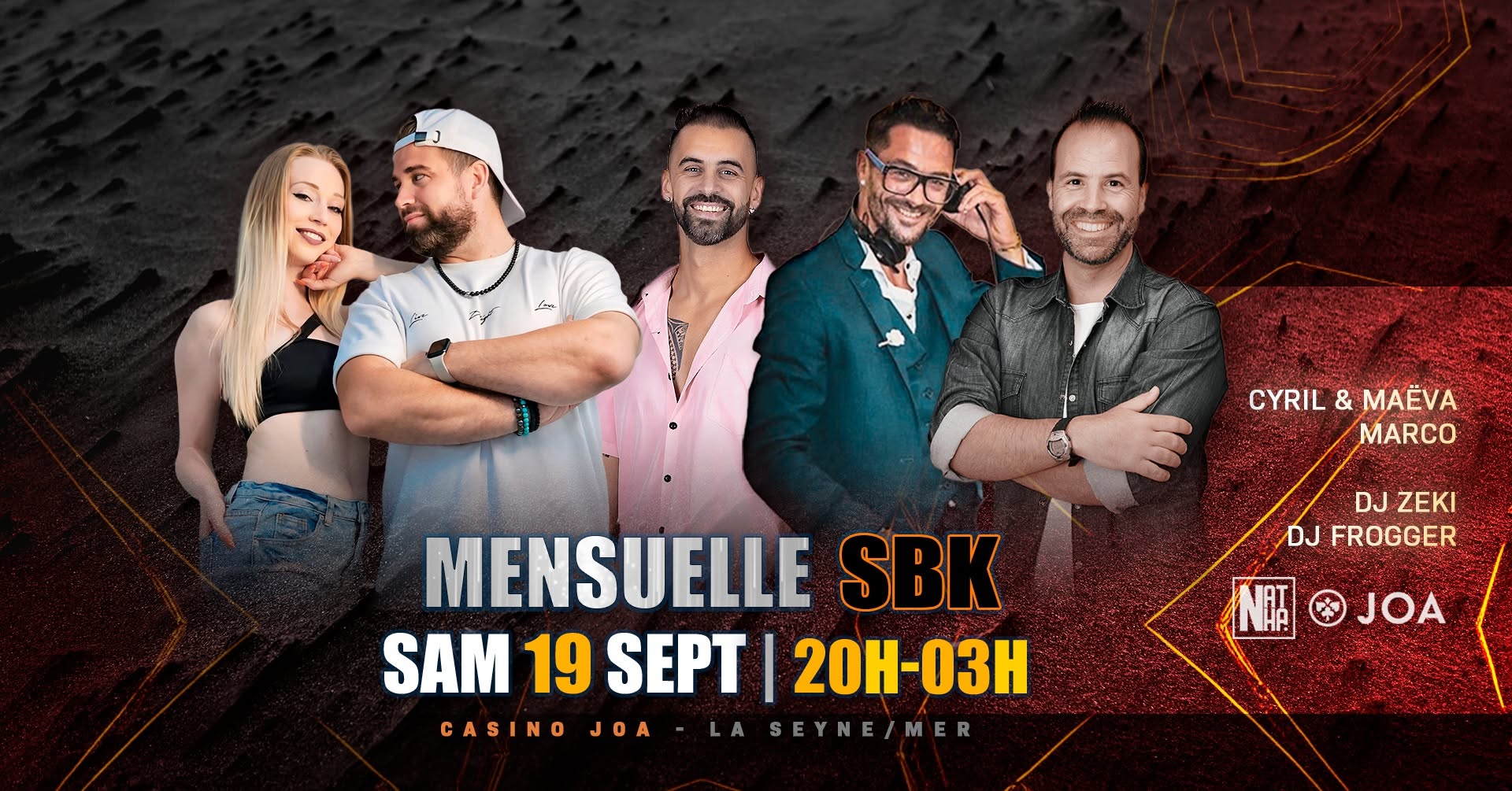 ✨ La Mensuelle SBK reprend ✨au Casino Joa