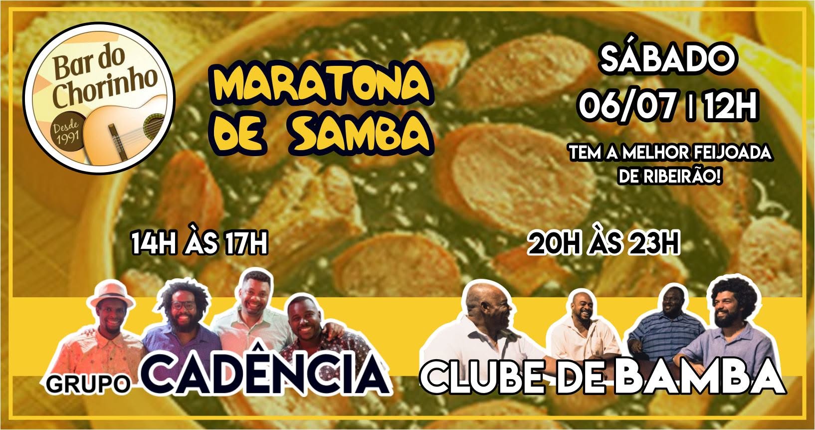 Maratona de Samba no Bar do Chorinho