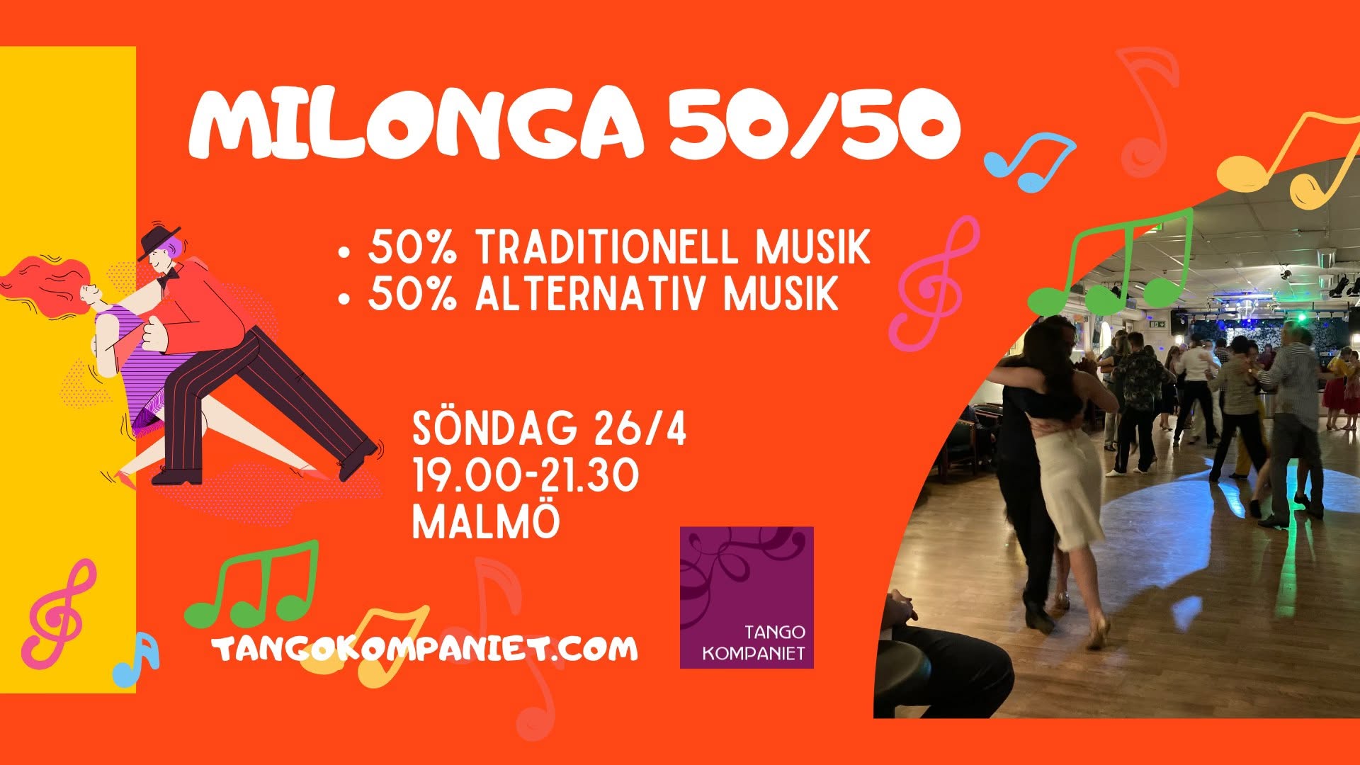 Milonga 50 50 - TDJ Miguel Pena
