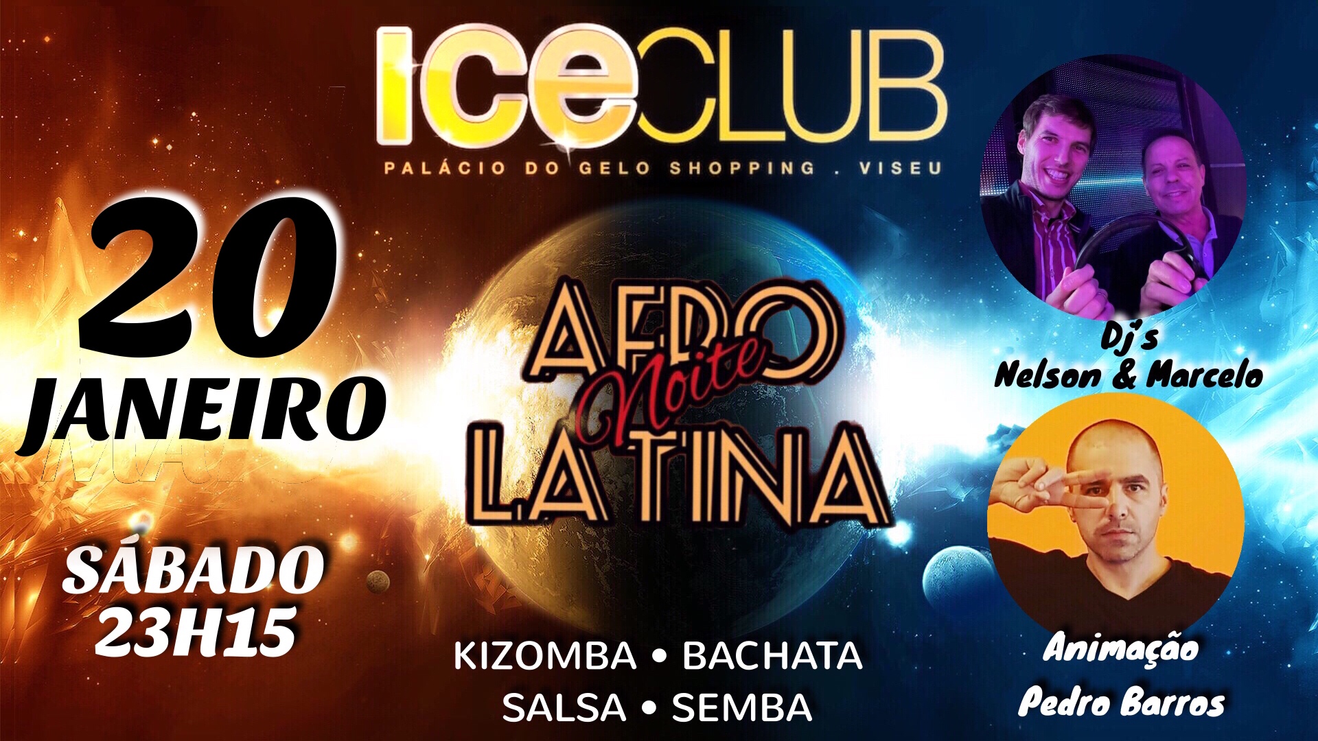 Noite Afrolatina - Ice Club Viseu