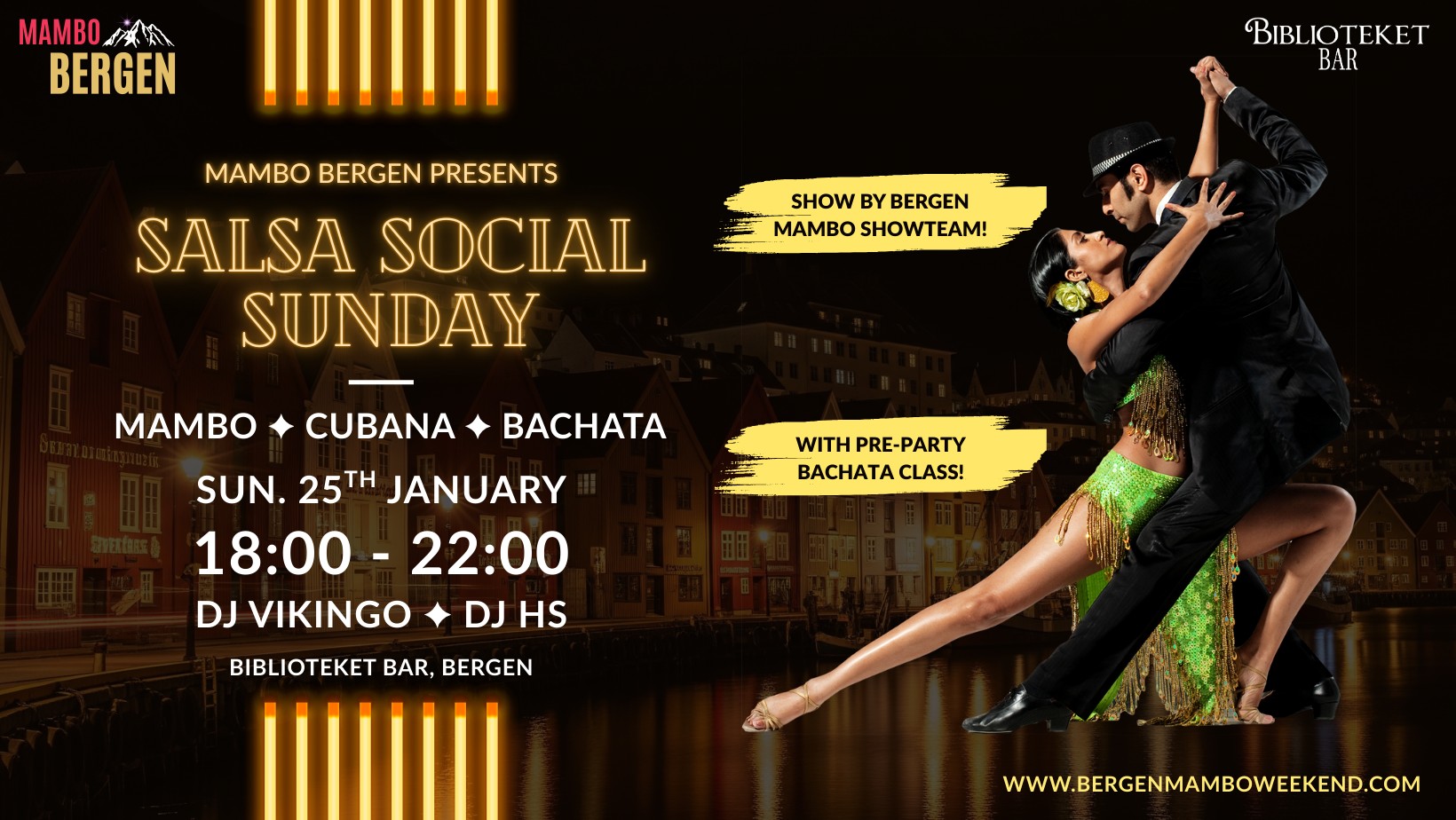 Salsa Social Sunday 25 01 - by Mambo Bergen