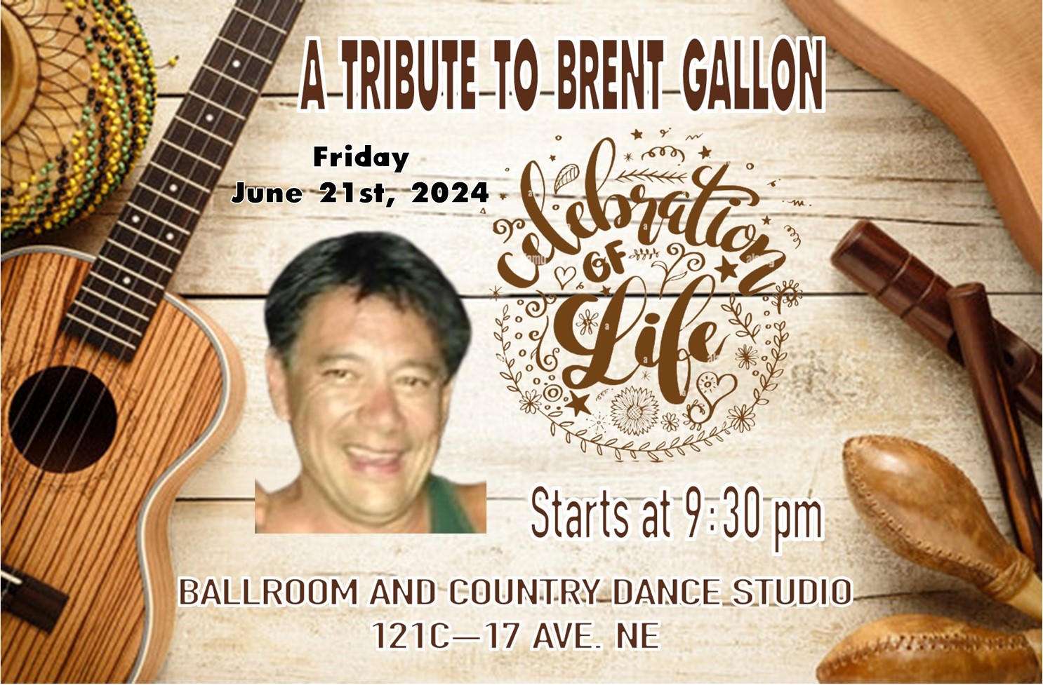 Celebration of Life: A Tribute to Brent Gallon
