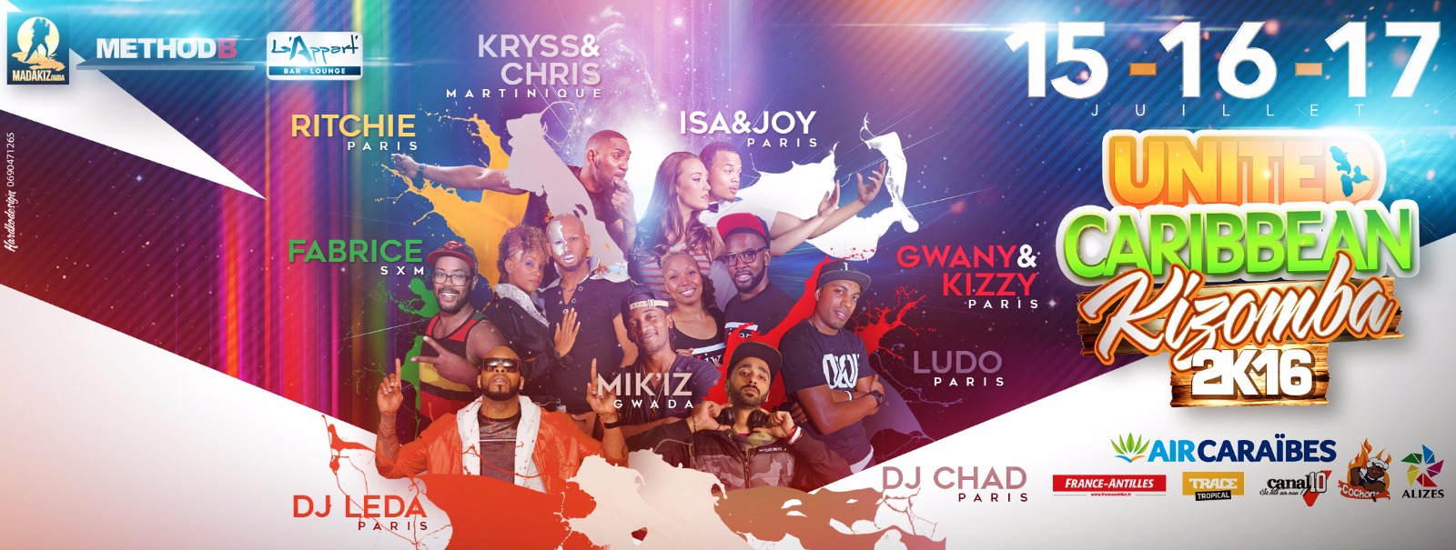 ★☆★ La United Caribbean Kizomba 2016 Guadeloupe ★☆★