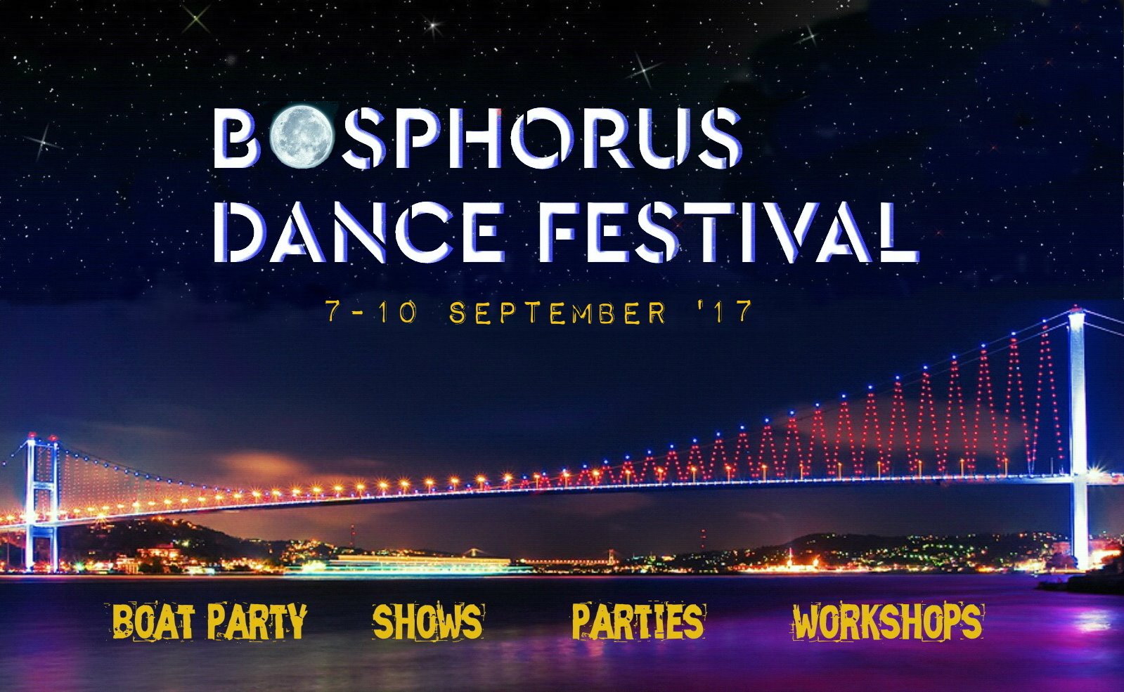 Bosphorus Dance Festival 7th-10th September Istanbul