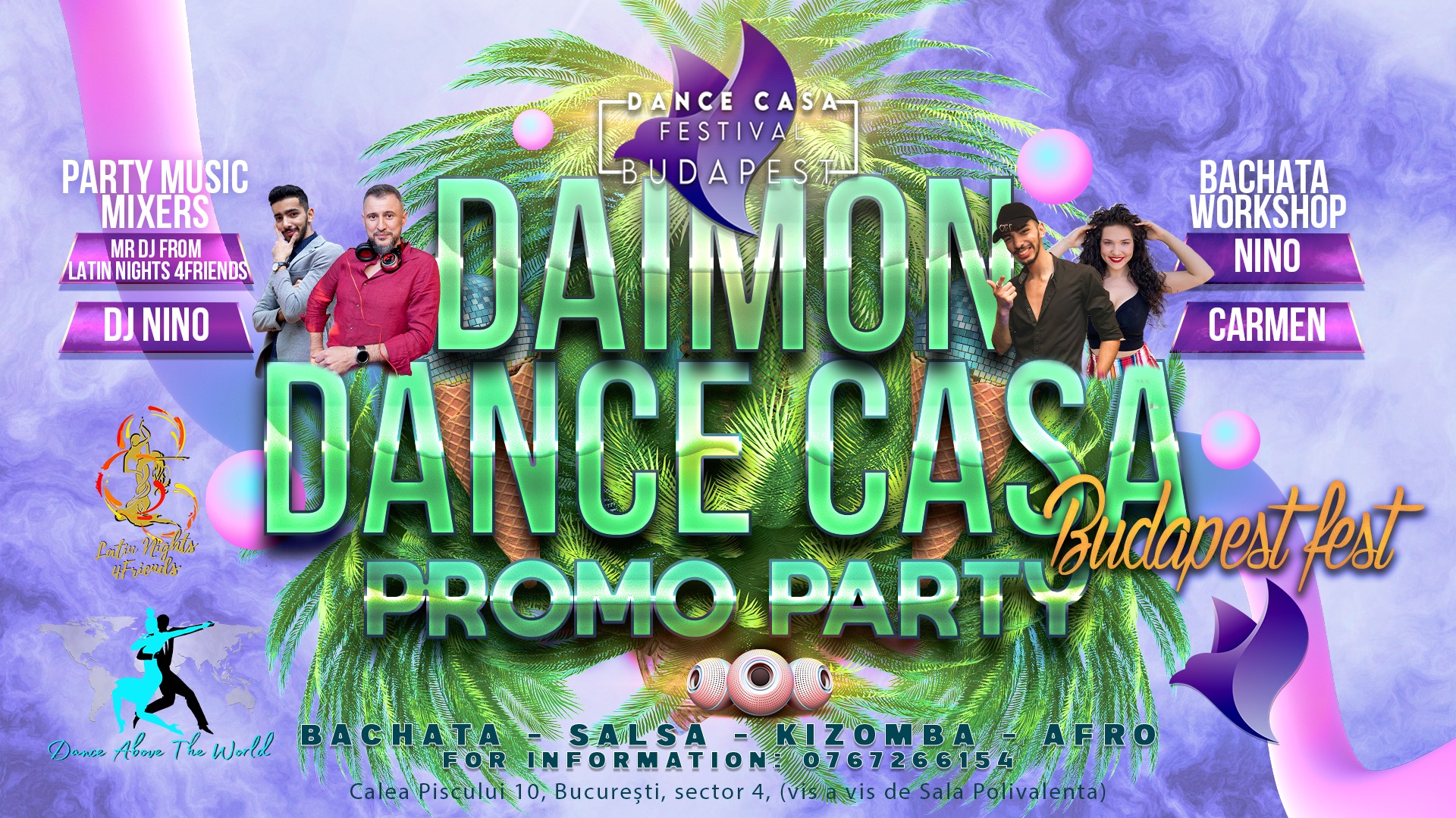DAIMON LATINO - DANCE CASA PROMO PARTY