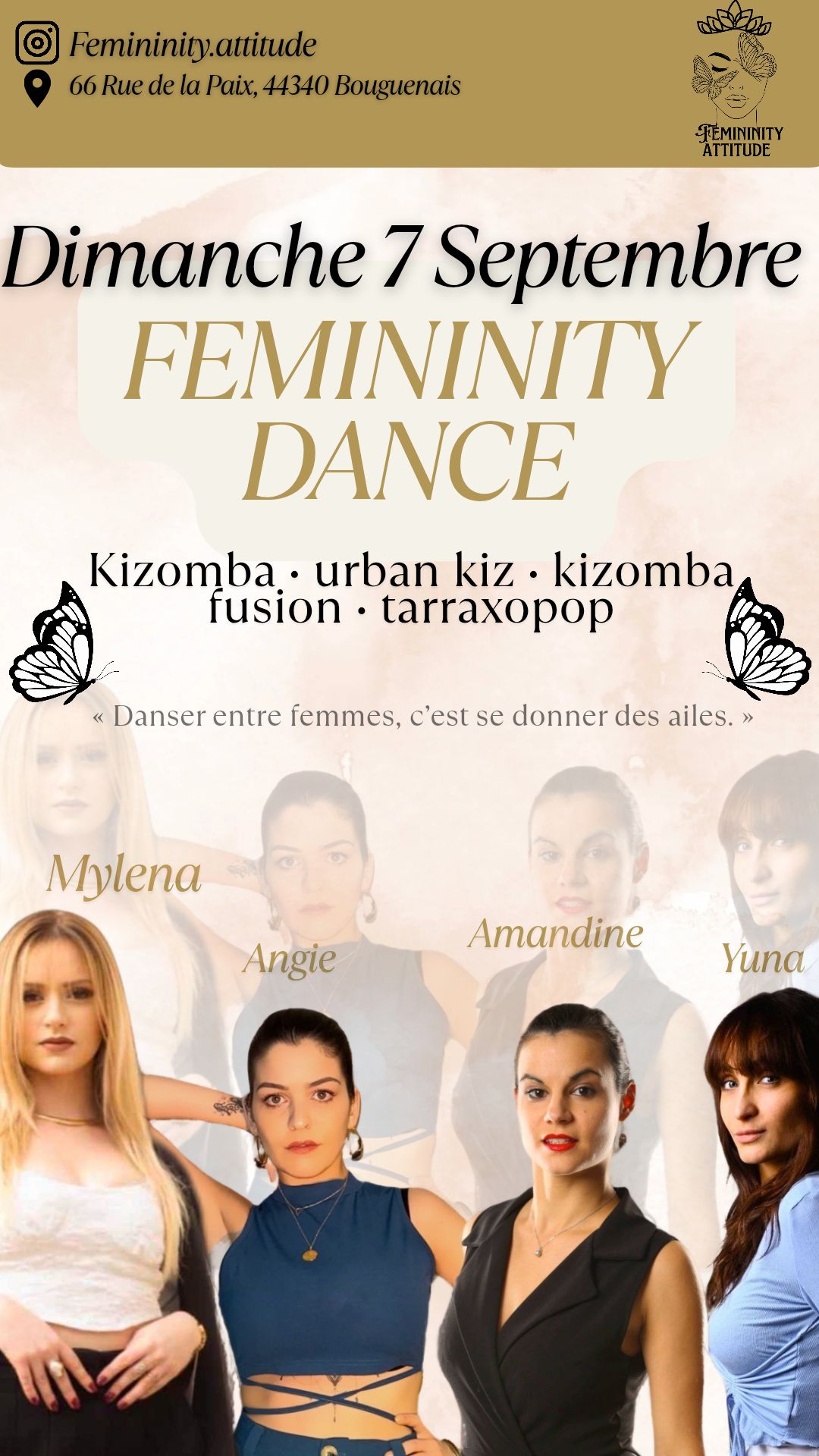 femininity dance kizomba