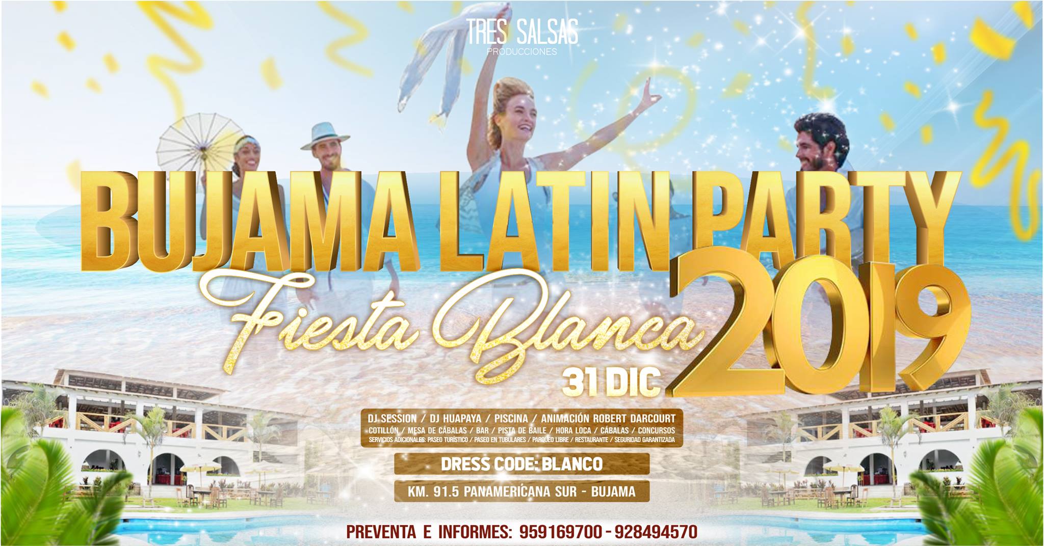 Bujama Latin Party: Fiesta Blanca 2019
