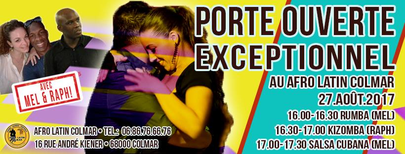 Cours Gratuit! Porte Ouverte Exceptionell au Afro Latin Colmar