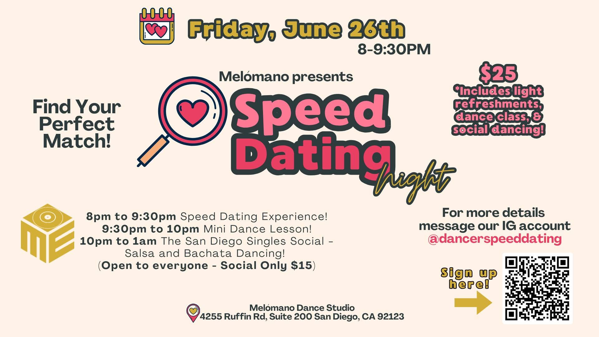 Dancer Speed Dating Experience! 6 26