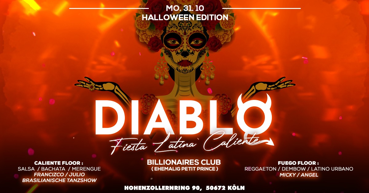 DIABLO - HALLOWEEN EDITION - MO. 31.10-Fiesta Latina Caliente
