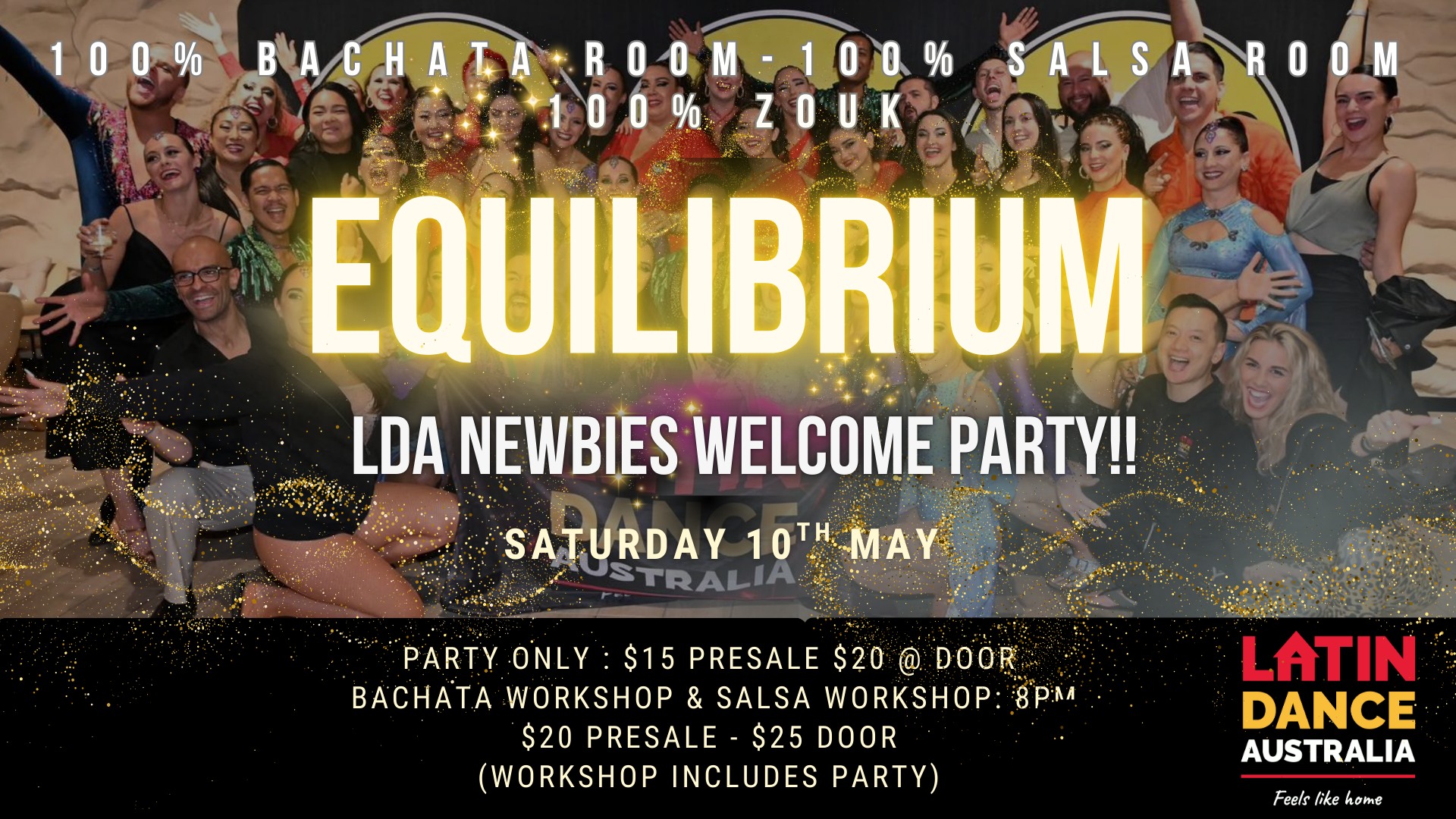 EQUILIBRIUM - MAY EDITION - NEWBIES WELCOME PARTY!