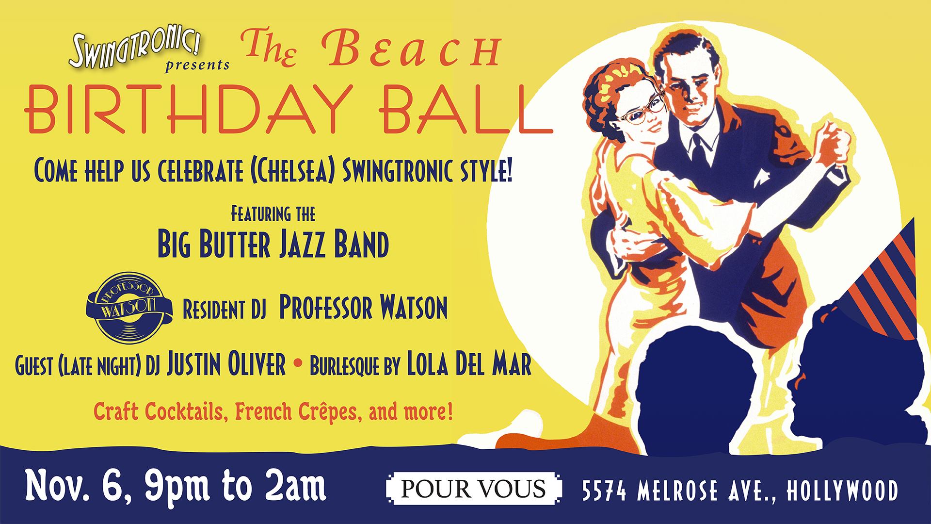 The Beach Birthday Ball feat. Big Butter Jazz Band
