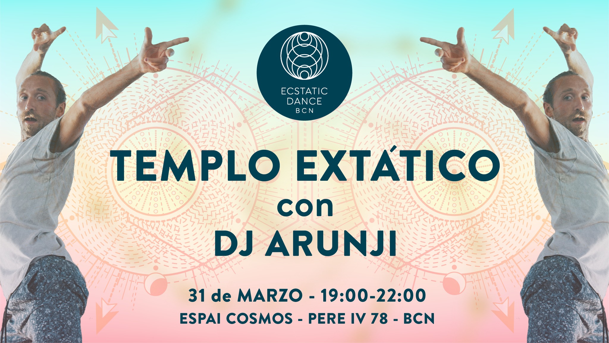 Templo Extático - Ceremonia de Cacao y Ecstatic Dance con Arunji