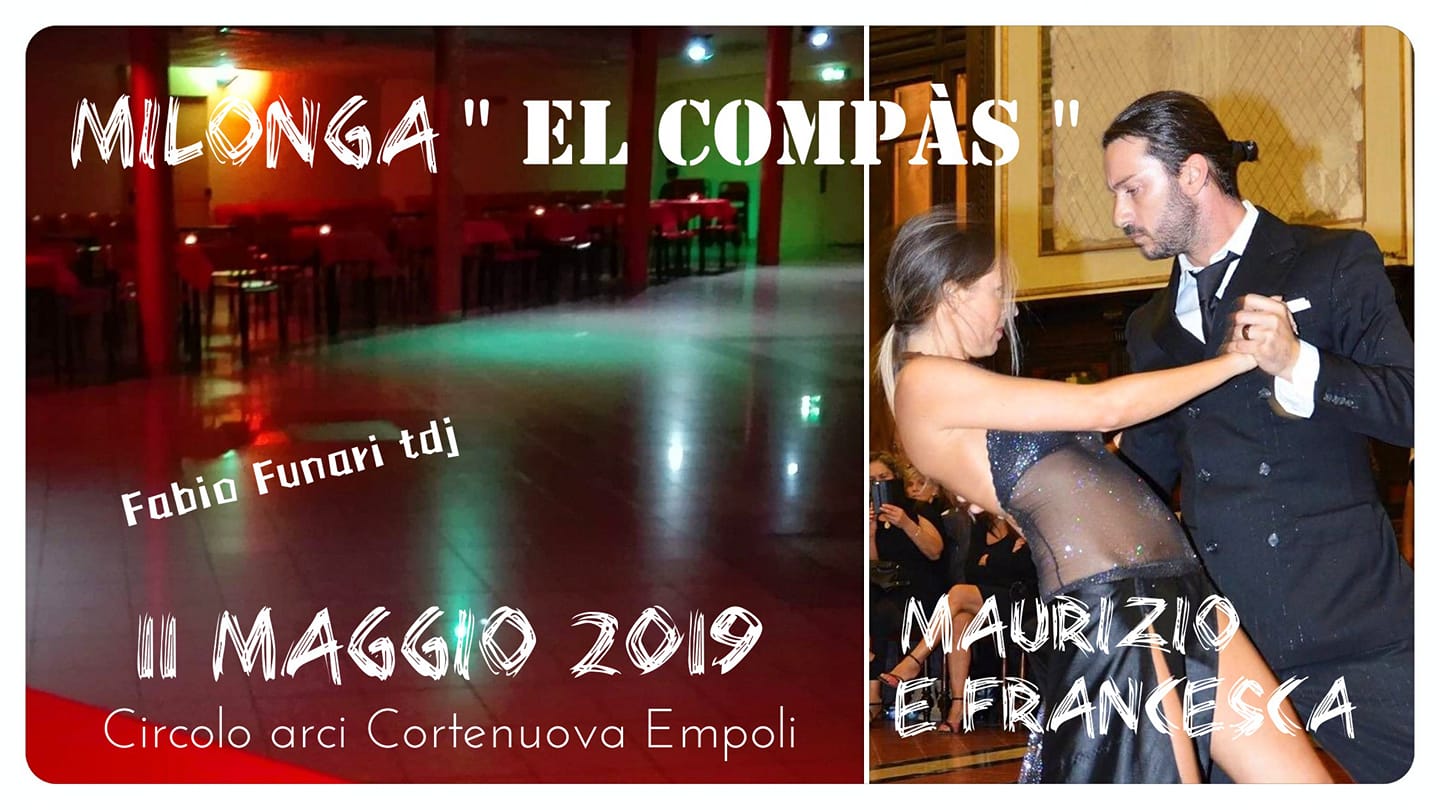 Milonga "el Compàs" + Stage con Maurizio e Francesca