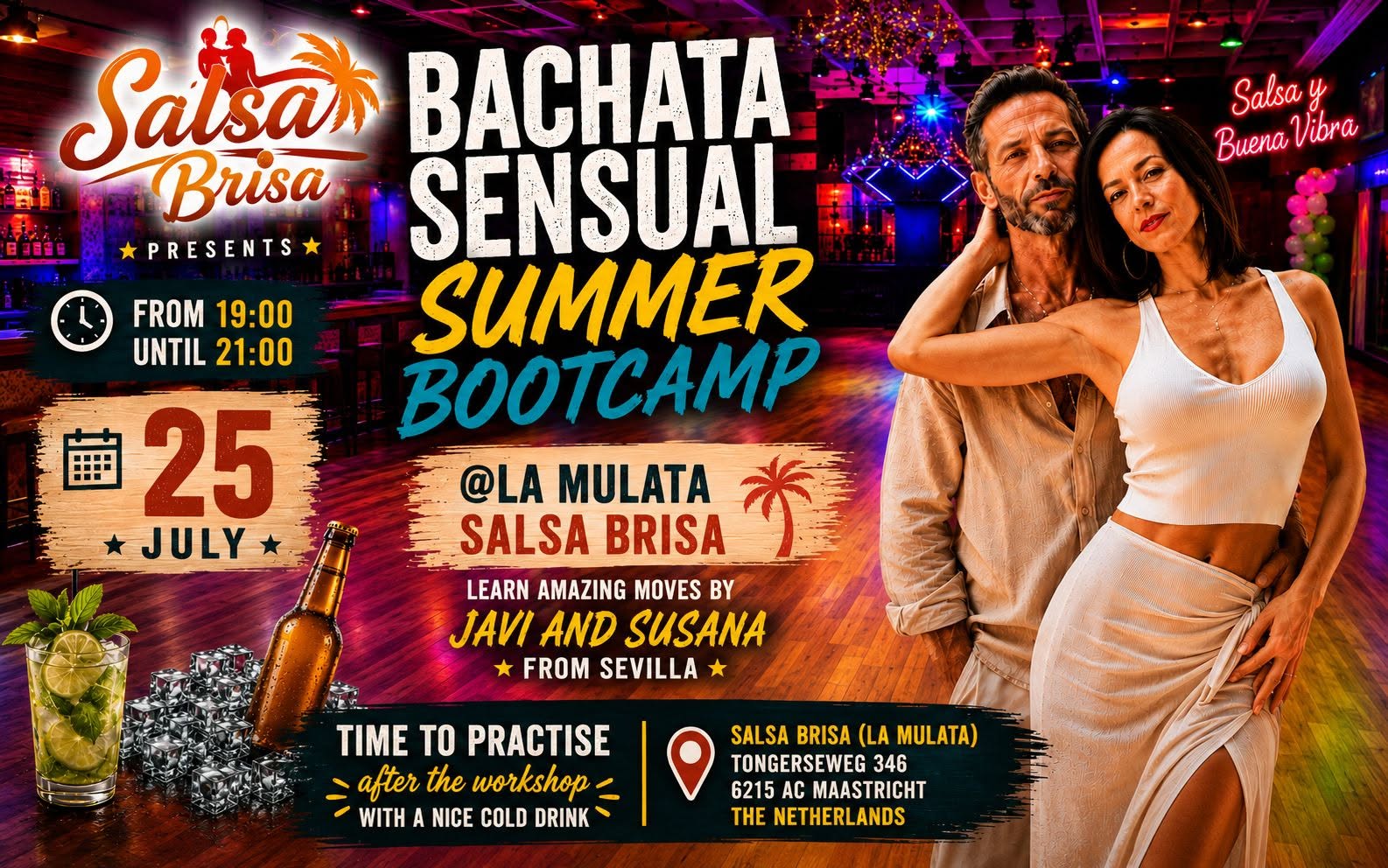 Bachata Sensual Bootcamp! Javi & Susana
