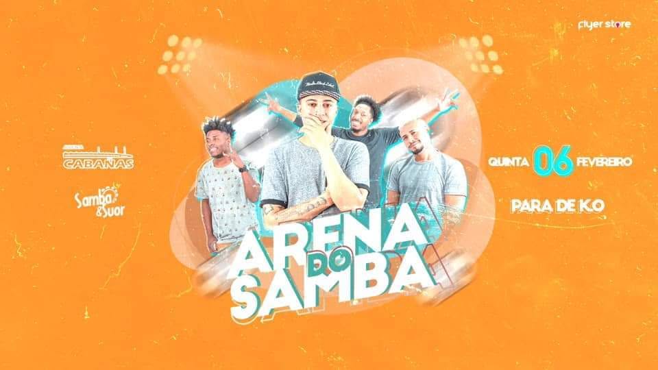 É Hoje Arena Do Samba Grupo Para De K.O Elas Free Até 23